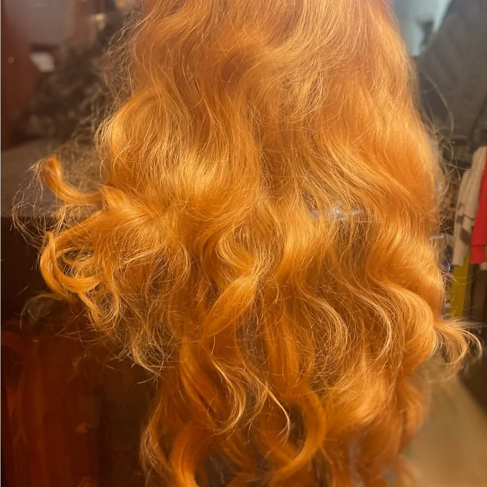 Blonde lace front king haired wig, Halloween, costume